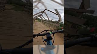 Fun Flowy dirt jump line at Twisted Oaks bike park [upl. by Idnyl809]