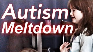 Autism  Meltdown From Routine Change S2E14 [upl. by Ecilef705]