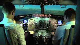 The Most Dangerous Approaches Tivat Airport  Take One  Baltic Aviation Academy [upl. by Baumbaugh]