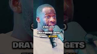 Draymond Green Gets Fined 100k [upl. by Nesnej]