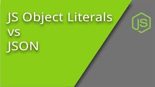 JSON vs JavaScript Object Literals [upl. by Oilalue]