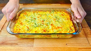 Leckere Zucchini in 30 Minuten Gemüseauflauf aus Zucchini mit Käse und Sahne [upl. by Otxilac]