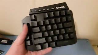 Unboxing and Review Redragon IDA K583 MECHANICAL GAMING MINI KEYPAD With Macro key and USB HUB [upl. by Atat]