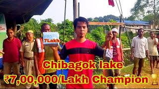 Chibagok lake ₹700000Lakh fishing competition  Daalni Champion🏆  esearning8299 [upl. by Aisatsana861]