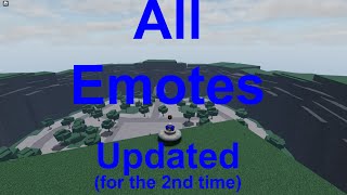 All Emotes In The Strongest Battlegrounds Updated Again Again  Roblox [upl. by Aikrahs65]