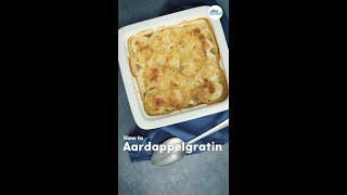 Aardappelgratin recept  Shorts  Allerhande [upl. by Elik986]