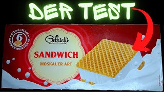 Eis Gelatelli Sandwich Moskauer Art ReviewTest [upl. by Hsur]