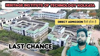 Direct admission in Heritage institute of technology kolkata 2022 how to apply admission [upl. by Carole]