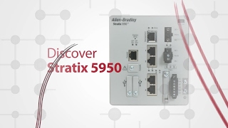 Stratix 5950 For Network Connectivity and Security  SPS IPC Drives 2016 [upl. by Hsihsa]