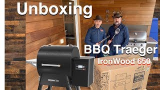 Unboxing BBQ Traeger IronWood 650 [upl. by Sybil]