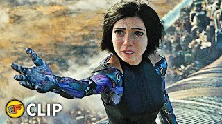 Alita Kills Grewishka Scene  Alita Battle Angel 2019 Movie Clip HD 4K [upl. by Ebarta550]