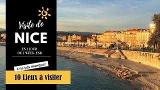 10 lieux à visiter à Nice [upl. by Wandie]