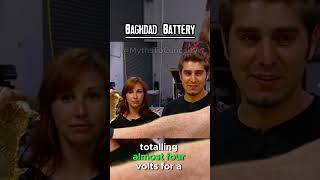 Baghdad Battery mythbusters shorts mythbusting myth [upl. by Ailahs108]