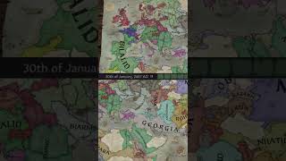 2500 year Timelapse in crusaderkings3 [upl. by Anatolio]