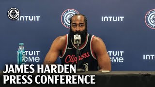 James Harden  Media Day 2024 Press Conference 🎙  LA Clippers [upl. by Dorthea]