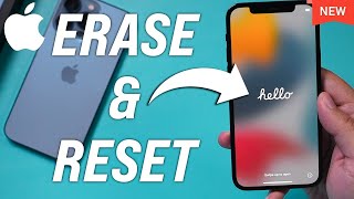 How to Properly Reset iPhone to Factory Settings and Format It  Full Tutorial 2024 [upl. by Isle]