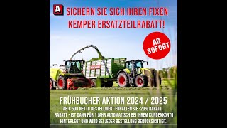 Kemper FrühbucherRabatt  jetzt sichern [upl. by Slein926]