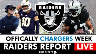 Raiders News amp Rumors LIVE Before Chargers NFL Week 1 Game [upl. by Bates]