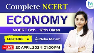 Complete NCERT Economy Class 6 to 12  Lecture 06  NCERT Class  MALUKA IAS [upl. by Panayiotis48]