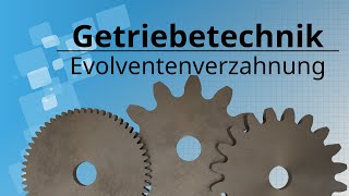 Geometrie von Evolventenzahnräder  Was ist eine Evolvente  Modul  Teilkreisdurchmesser [upl. by Besse]