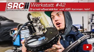 ABS und Bremskraftverstärker werden wieder eingebaut  Werkstatt 42  SponsoredRaceCar [upl. by Jacobsohn466]