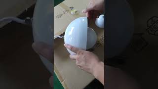 How to Install Flowerpot Pendant Light  Kiki Lighting [upl. by Nosde]