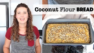 How to make Coconut Flour Bread  2 Methods [upl. by Merth]