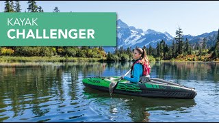 Kayak CHALLENGER k1 amp K2  INTEX [upl. by Ymorej]