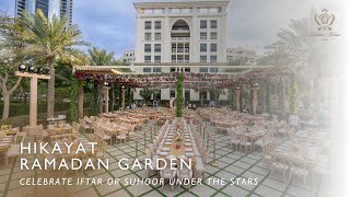 Hikayat Ramadan Garden  Palazzo Versace Dubai [upl. by Brazee]