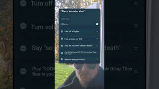 Alexa Intruder alert [upl. by Levey]