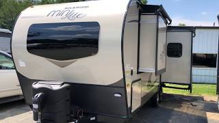 New 2020 Forest River Rockwood Mini Lite 2512S Travel Trailer Rear Kitchen Dodd RV Show [upl. by Juanne]