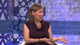 Youtubes new CEO Susan Wojcicki  Full Interview Fortune MPW [upl. by Tisbe102]