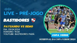 PRÉJOGO  CLUBE DO REMO VS PAYSANDU  COPA VERDE [upl. by Eziechiele]