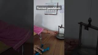 Torsion Pendulum physicsfun shorts [upl. by Aronek836]