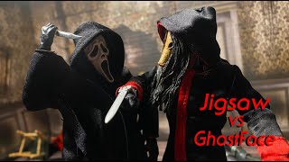 Jigsaw Vs Ghostface StopMotion [upl. by Yajeet]