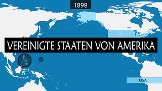 Die Vereinigten Staaten von Amerika  Zusammenfassung auf einer Karte [upl. by Loy156]