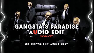 gangstas paradise  coolio edit audio No copyright audio edit Gangstas paradise [upl. by Thedrick]