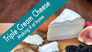 How to make a Triple Cream cheese like St Andre amp BrillatSavarin at home [upl. by Supmart]