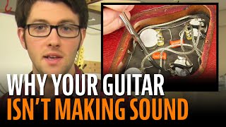 No sound from your guitar Lets figure it out [upl. by Renee]