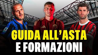 🚨 GUIDA ALL’ASTA PER IL FANTACALCIO 202425 E FORMAZIONI [upl. by Ravert]