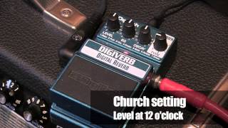 Digitech Digiverb digital reverb pedal [upl. by Champaigne]