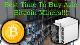 Best time to Buy Bitcoin Asic Miners  Low Prices 2022 [upl. by Conti38]