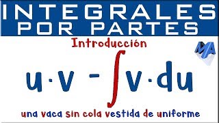 Integración por partes  Introducción [upl. by Josephine]