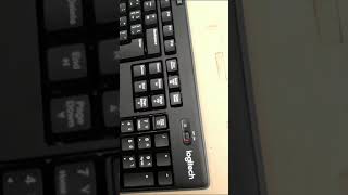 Logitech K270m185 combo wireless keyboard mouse [upl. by Sandra]