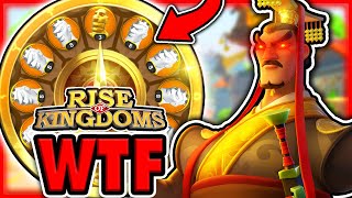 LUCKIEST Wheel of Fortune EVER in Rise of Kingdoms BY FAR [upl. by Greenlee]