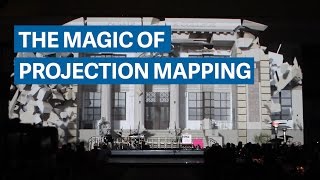 The magic of 3D projection mapping [upl. by Rhodes914]