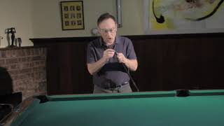 Play Better Billiards  How to Chalk Your Cue [upl. by Ozne]