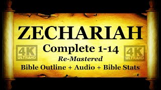 Holy Bible Book 38  The Book of Zechariah  KJV Read Along HD 4K Audio Text Narration 1 [upl. by Eissim]