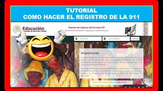 TUTORIAL DE COMO HACER EL REGISTRO ESTADISTICO 911 AÑO 2024 [upl. by Natye]