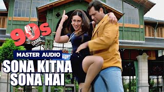 Sona Kitna Sona Hai  Govinda Karisma Kapoor  Udit N amp Poornima  Hero No1  90s Hits [upl. by Boony]